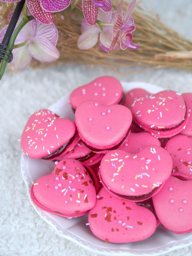 Macarons à la framboise Équilibres Des Sens